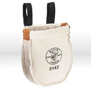 5142P Klein Tools Utility Bag,Snap belt loops for up to 3"belts,No. 8,Size Top opening 8"x 3",9"