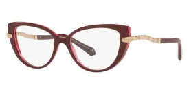 Bulgari Women's 52 mm Bordeaux On Transparent Opticals BV4199B-5469-52