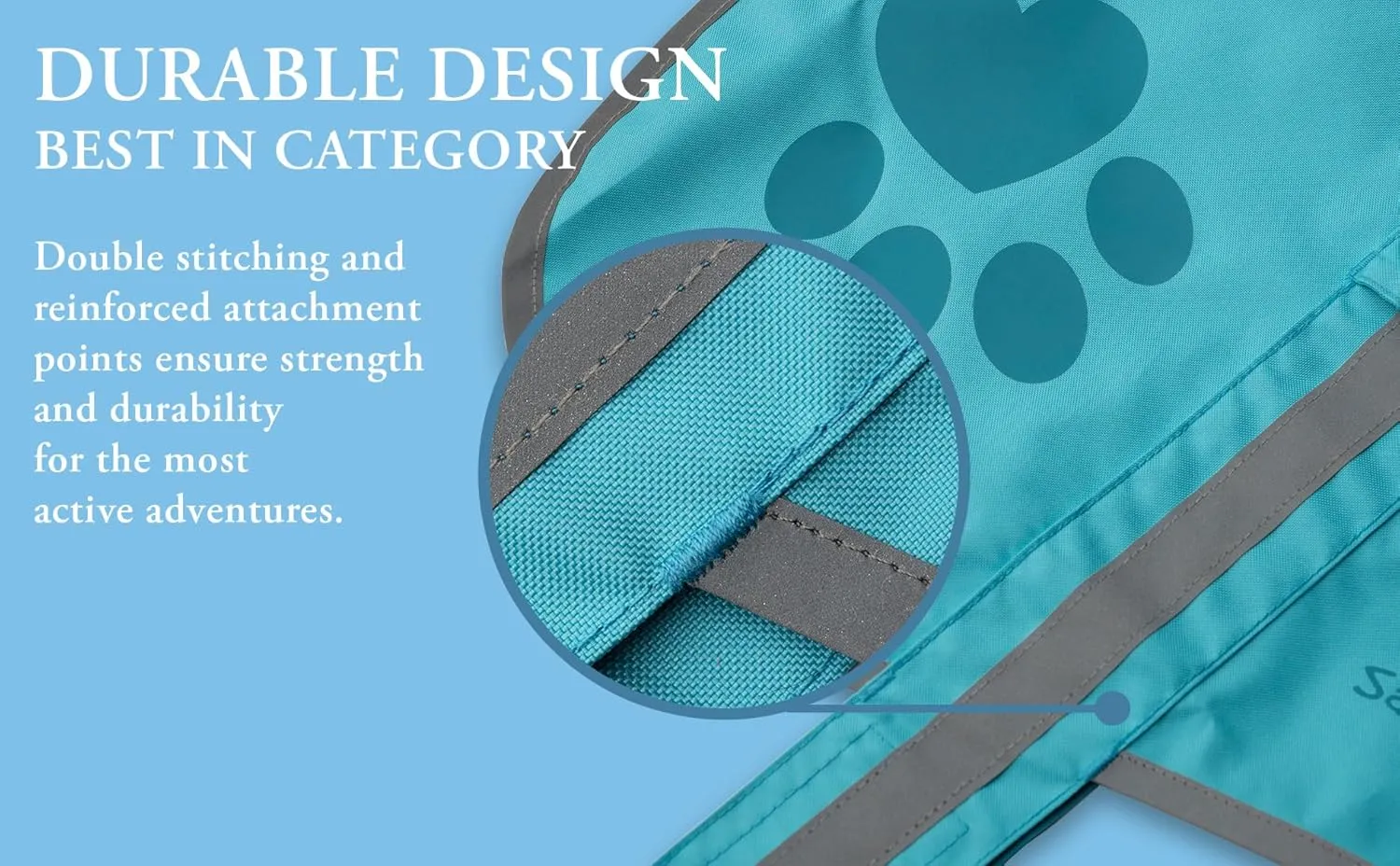 Dog Reflective Vest  Multiple Color Options with Hi-Vis Fluorescent Visibility Helping to Safeguard Your Pet On/Off Leash in Urban & Rural Areas