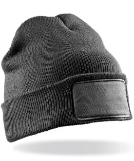 Double-knit printers beanie | Grey