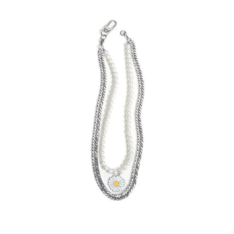 Double-Layer Daisy Necklace