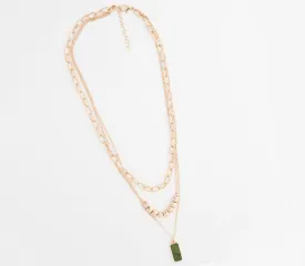 double-layer Necklace