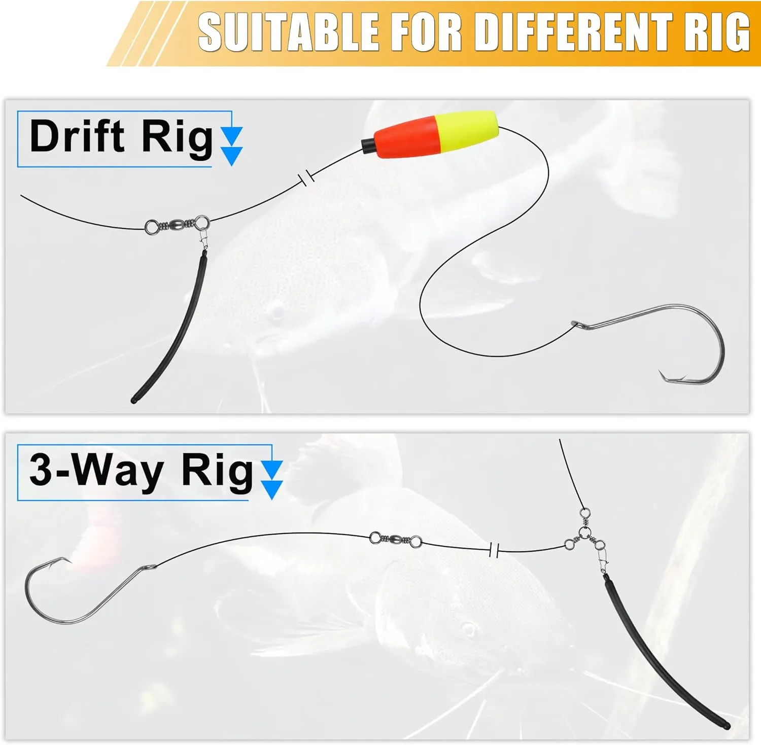 Dragging Weights for Catfish Trolling,6PCS Drag Weight Catfish Slip Stick No Snag Sinkers Drag Drift Weight for Dragging,Trolling,Drift Snagless Catfishing Sinker Tackle Gear and Fishing Equipment