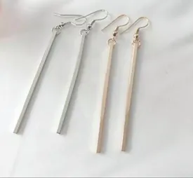 Earrings - Long Bar Earrings