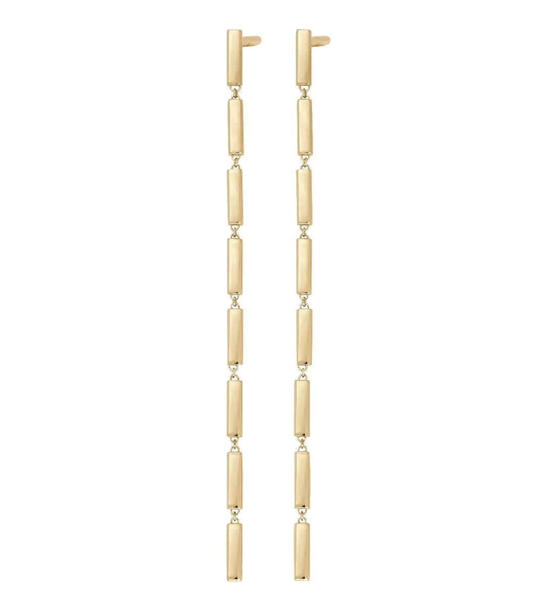 Edblad - Bar Earrings Maxi Gold