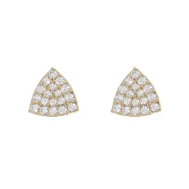Eliza - Sparkling Crystal Stud Earrings