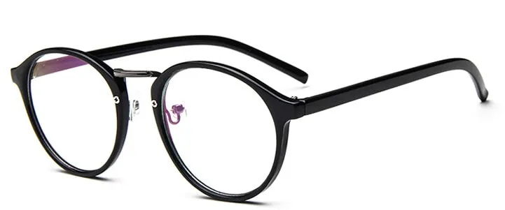 Fashion Transparent round glasses clear frame Eye Glasses Frame