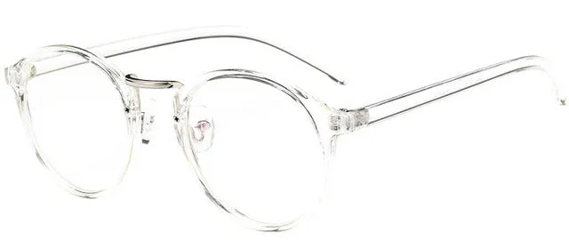 Fashion Transparent round glasses clear frame Eye Glasses Frame