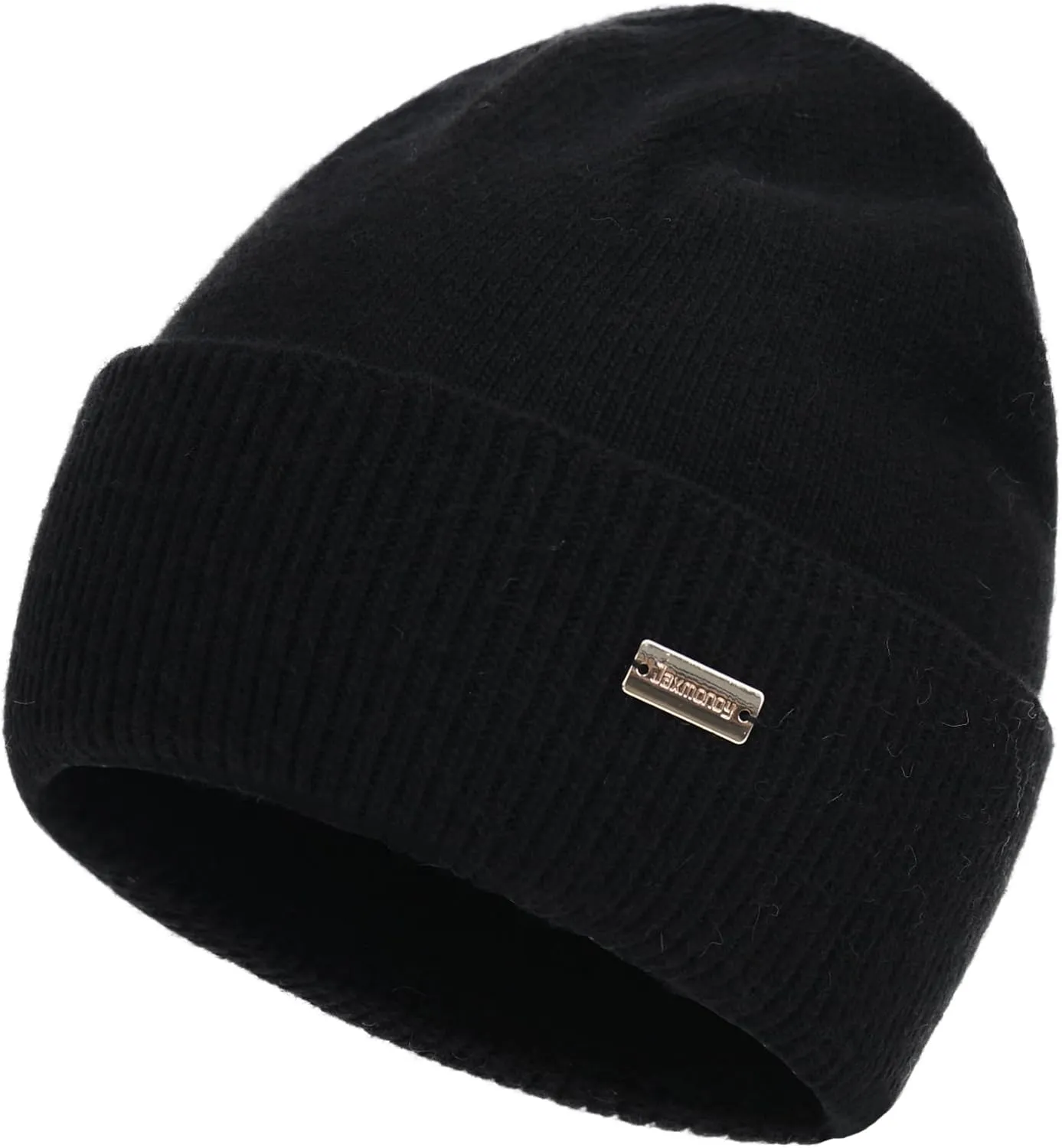 jaxmonoy Knit Beanies Winter Hats for Women and Men Soft Warm Double Layer Ladies Skull Beanie caps