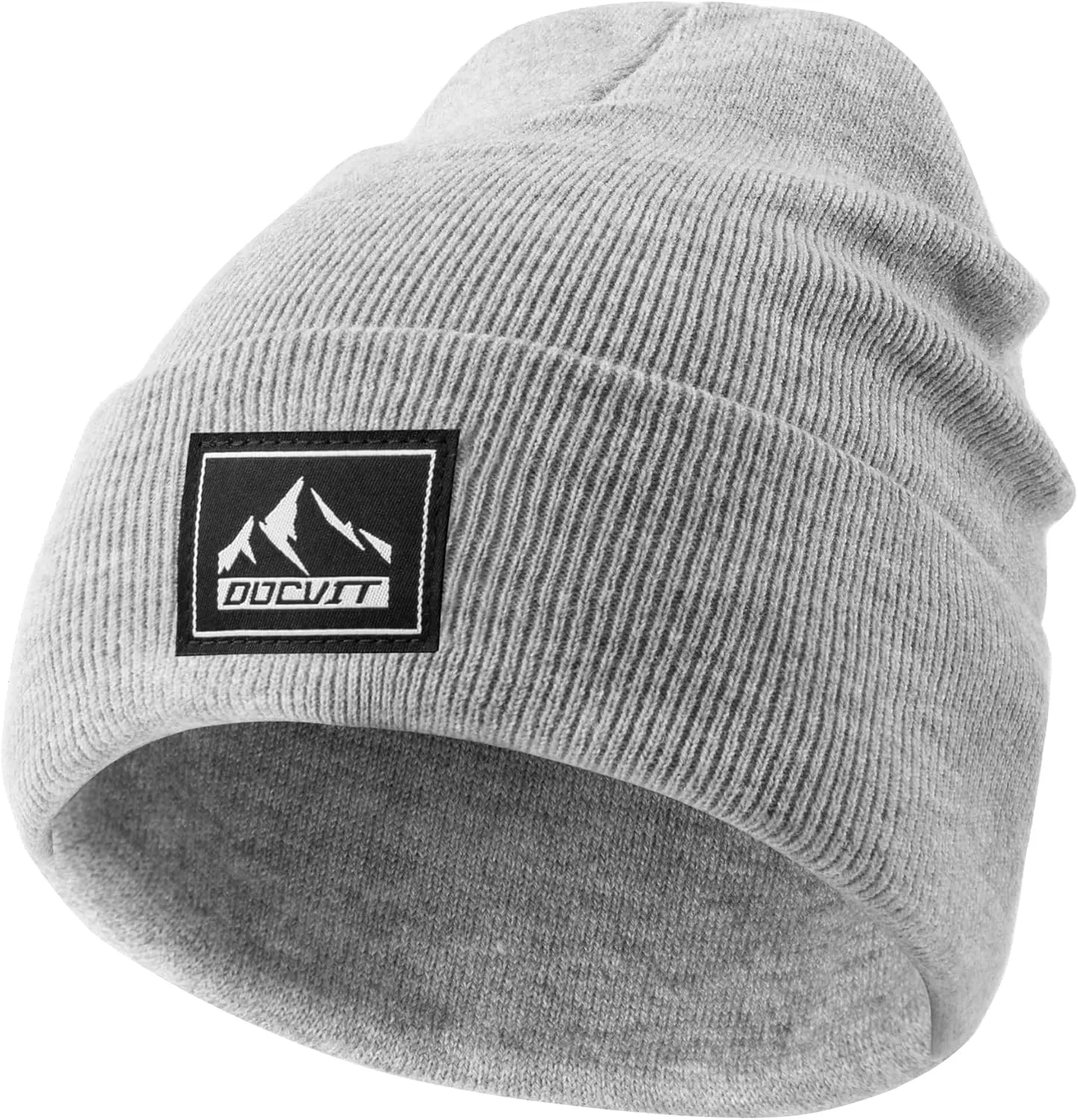 Knit Cuffed Beanie Warm Winter Hats Unisex Skull Knit Cap Fashion Ski Hat for Men and Women