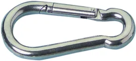 MarineNow Stainless Steel 316 Snap Hook Spring Loaded Link Carabiner Connector Marine Grade