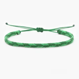 Mini Braided "Java" Bracelet (Military Green)