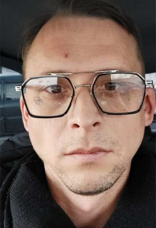 NEW Double Bridge Square Anti-Blue Light Glasses