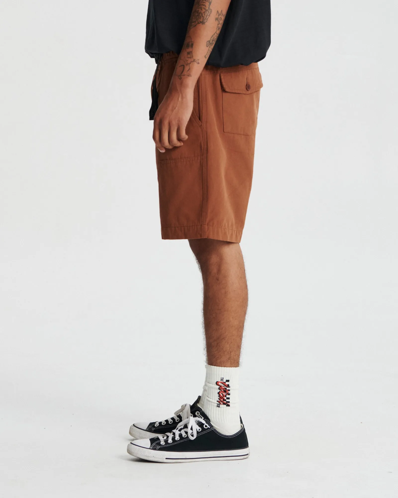 New Worker Short - Caramel