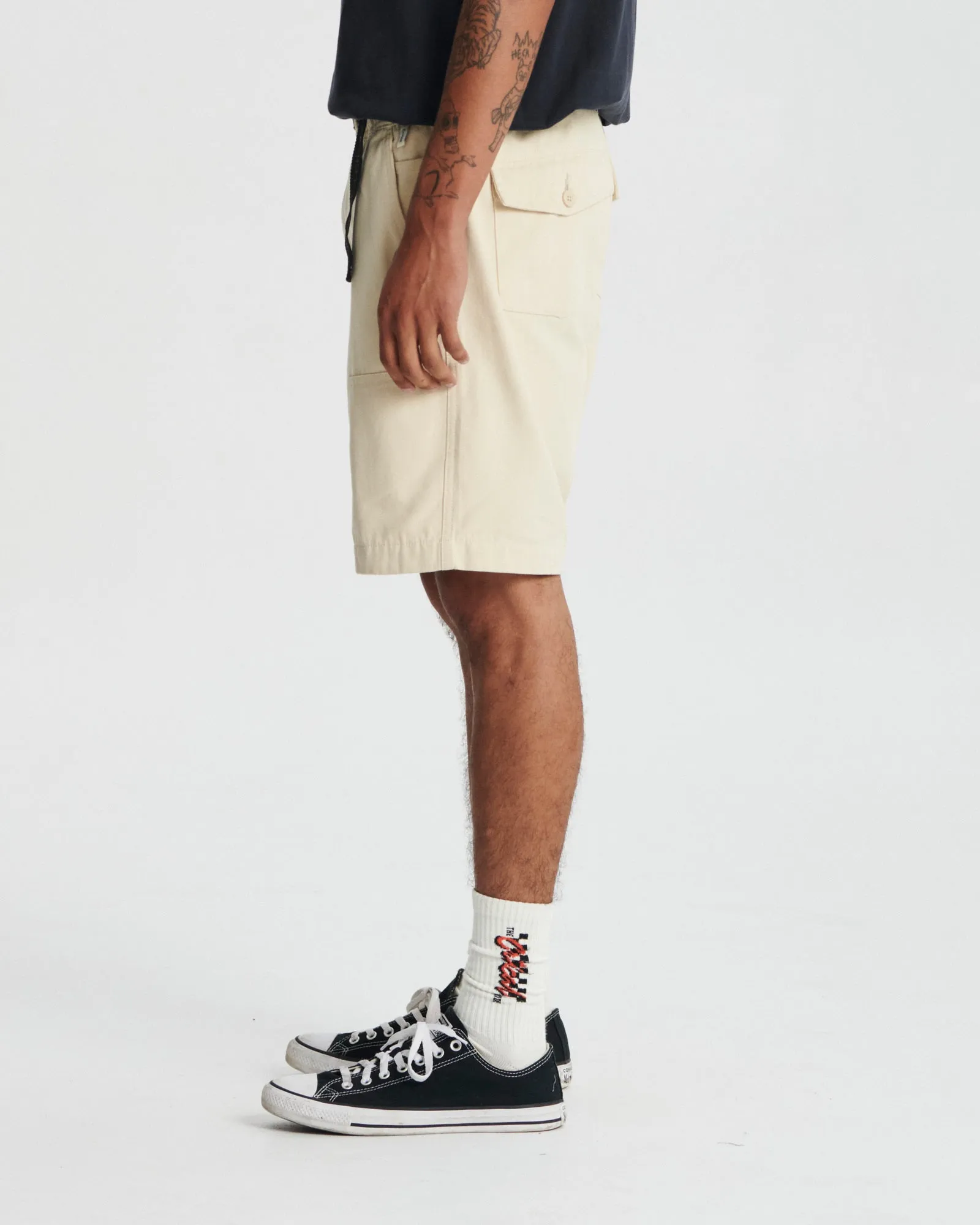 New Worker Short - Ecru