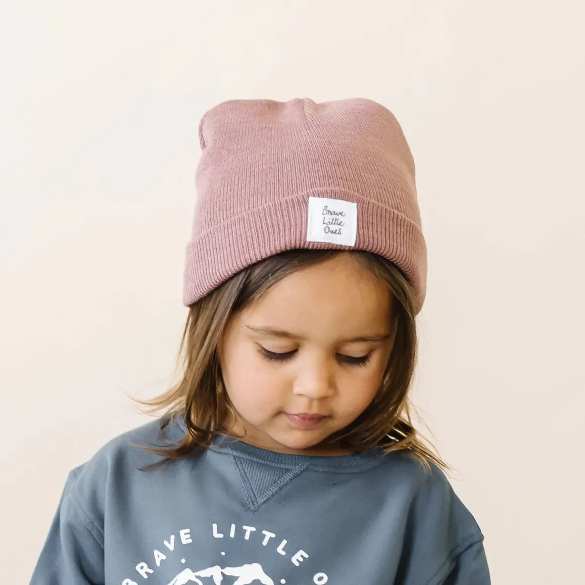 Pink Knit Beanie