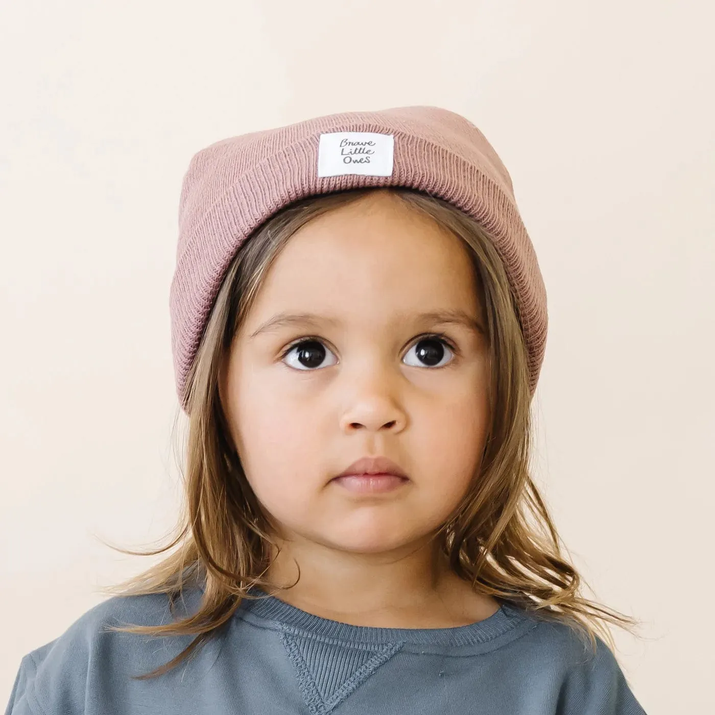 Pink Knit Beanie