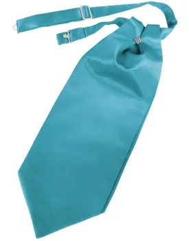Turquoise Luxury Satin Cravat
