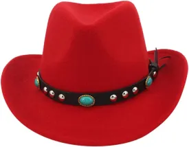 Unisex Solid Retro Fedora Roll up Wide Brim Hat Jazz Hat Dance Bridal Fashion Hat for Women Men