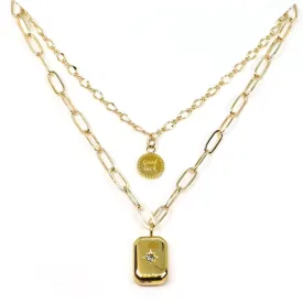 Wish Me Luck Layer Necklace