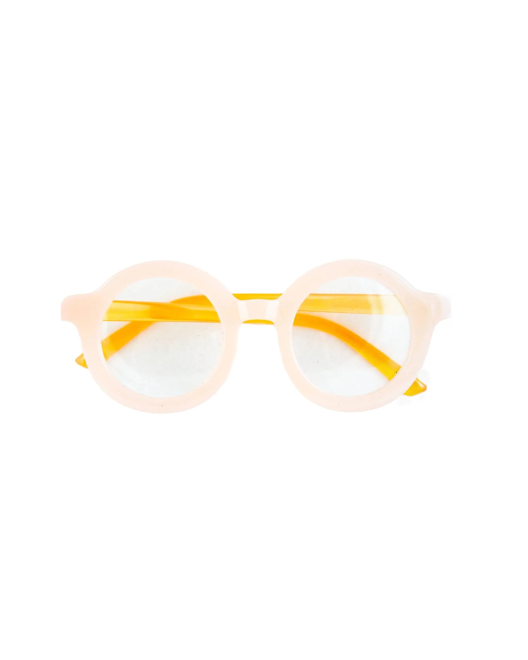 YELLOW AND PINK GLASSES